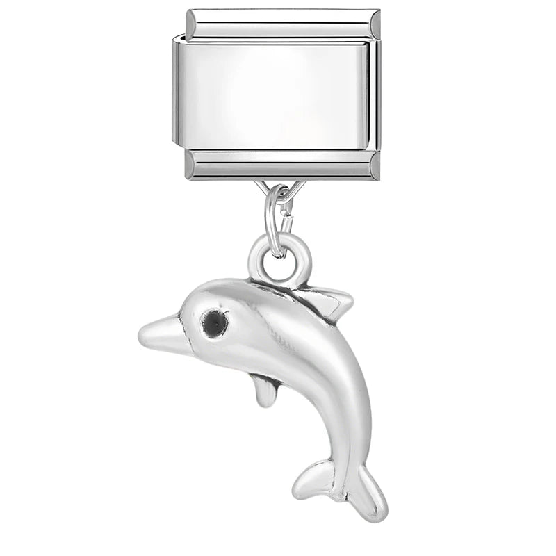 Fashion Starfish Shell Whale Pendant Series Women Men Charm Link Fit