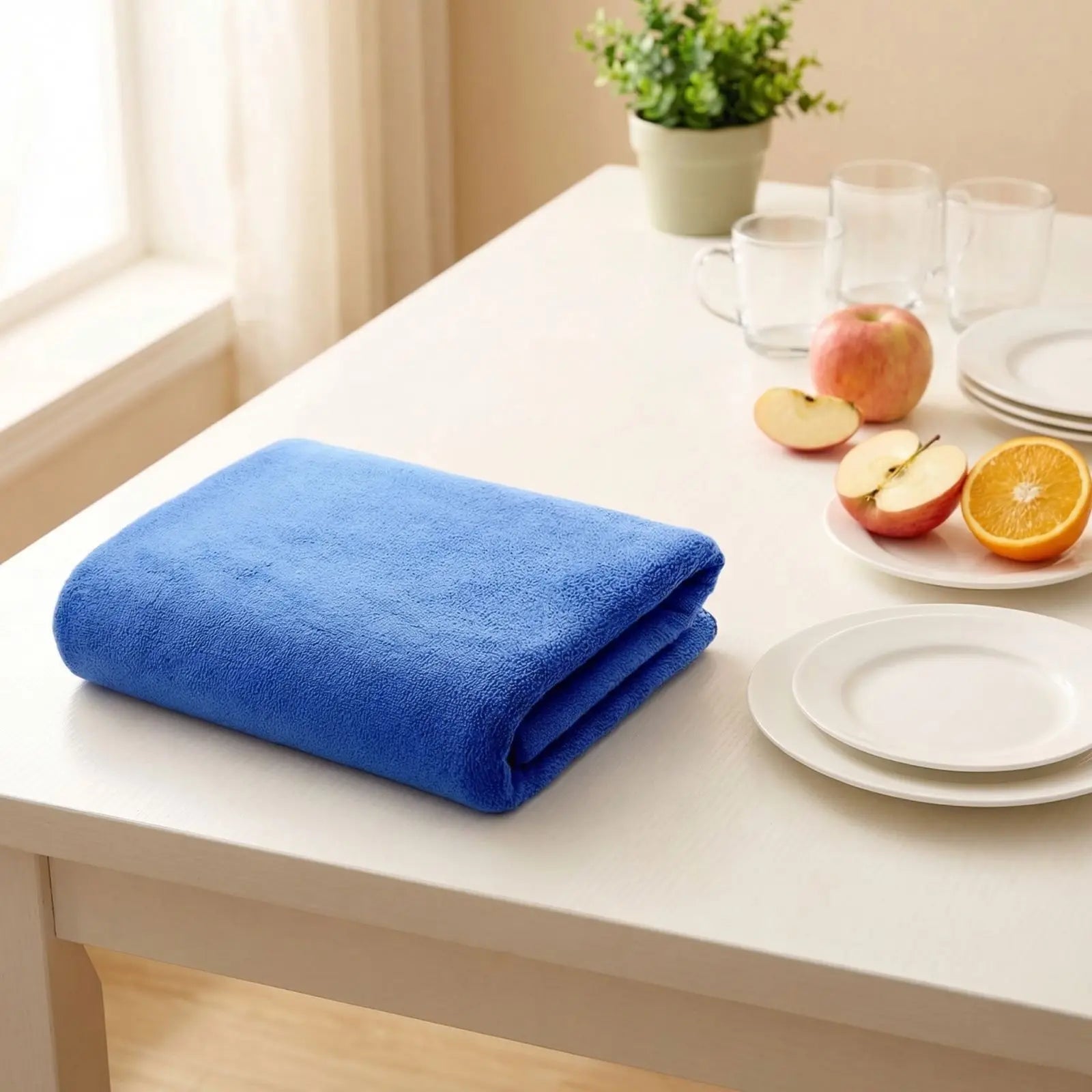 Microfiber Towel Sports Quick-drying Super Absorbent Towel Soft and Lightweight Gym Swimming Yoga Towel Multiuse Cleaning Props Qme