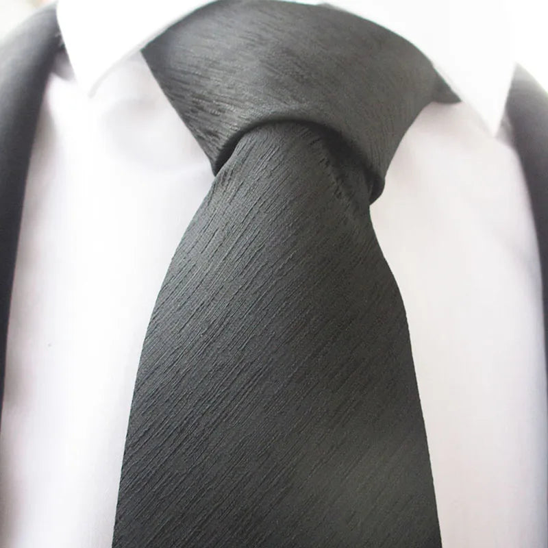 Wide Silk Polyester Necktie Jacquard Custom Classic Formal Twill Qme