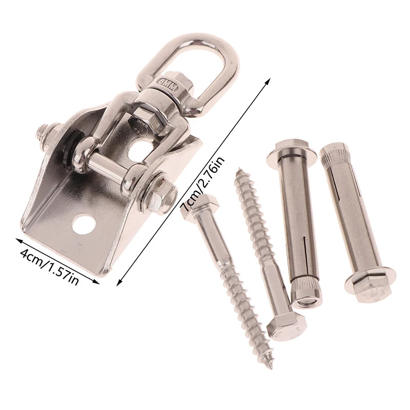 Hammock Swing Hanger Hook Fixed Plate Hanging Chair Hardware70MM Qme Default Title