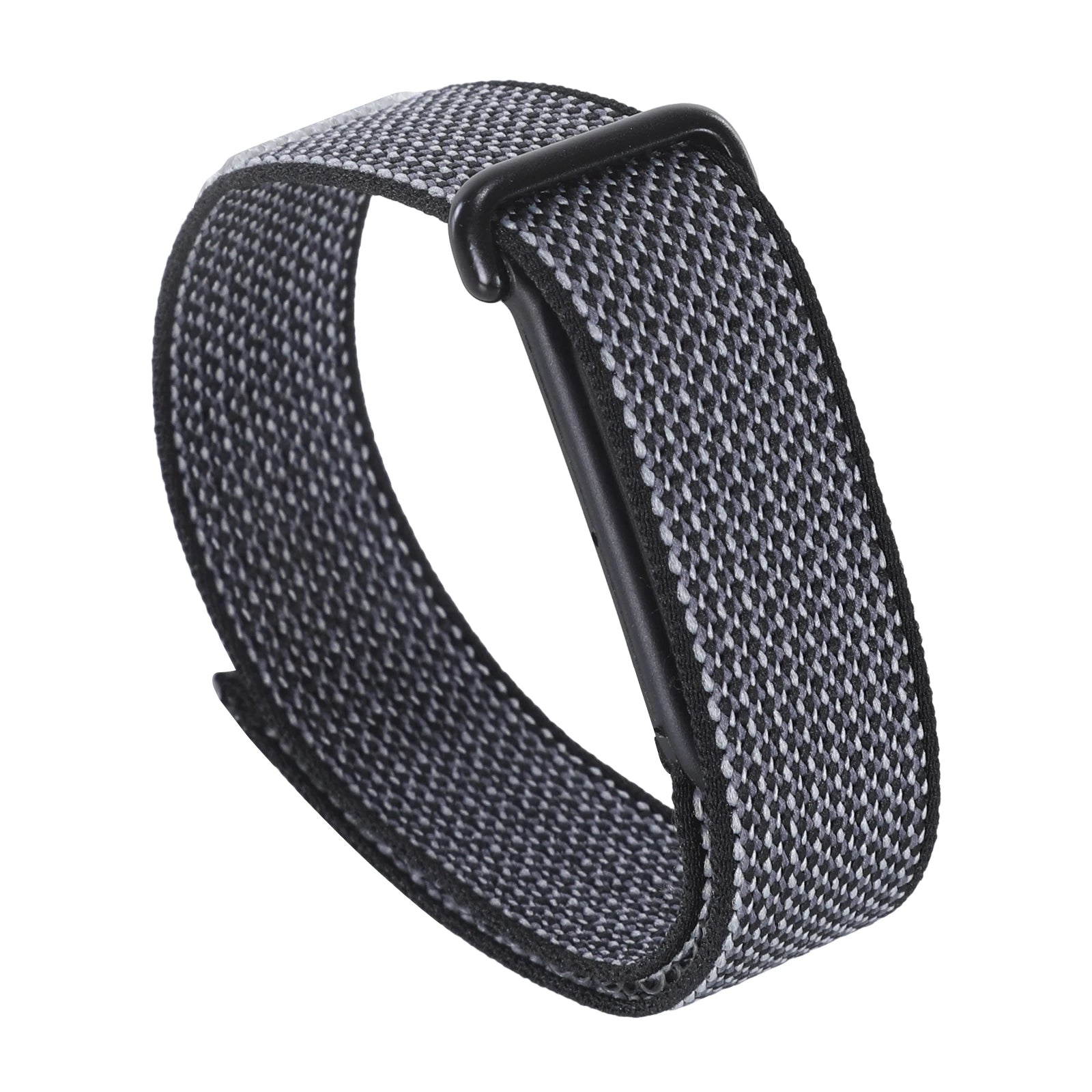 The New Woven Nylon Bicep Arm Band Replacement Strap For Google Fitbit Air Sport Fitness Tracker Adjustable Armband Accessories Qme Metal buckle A 1PCS