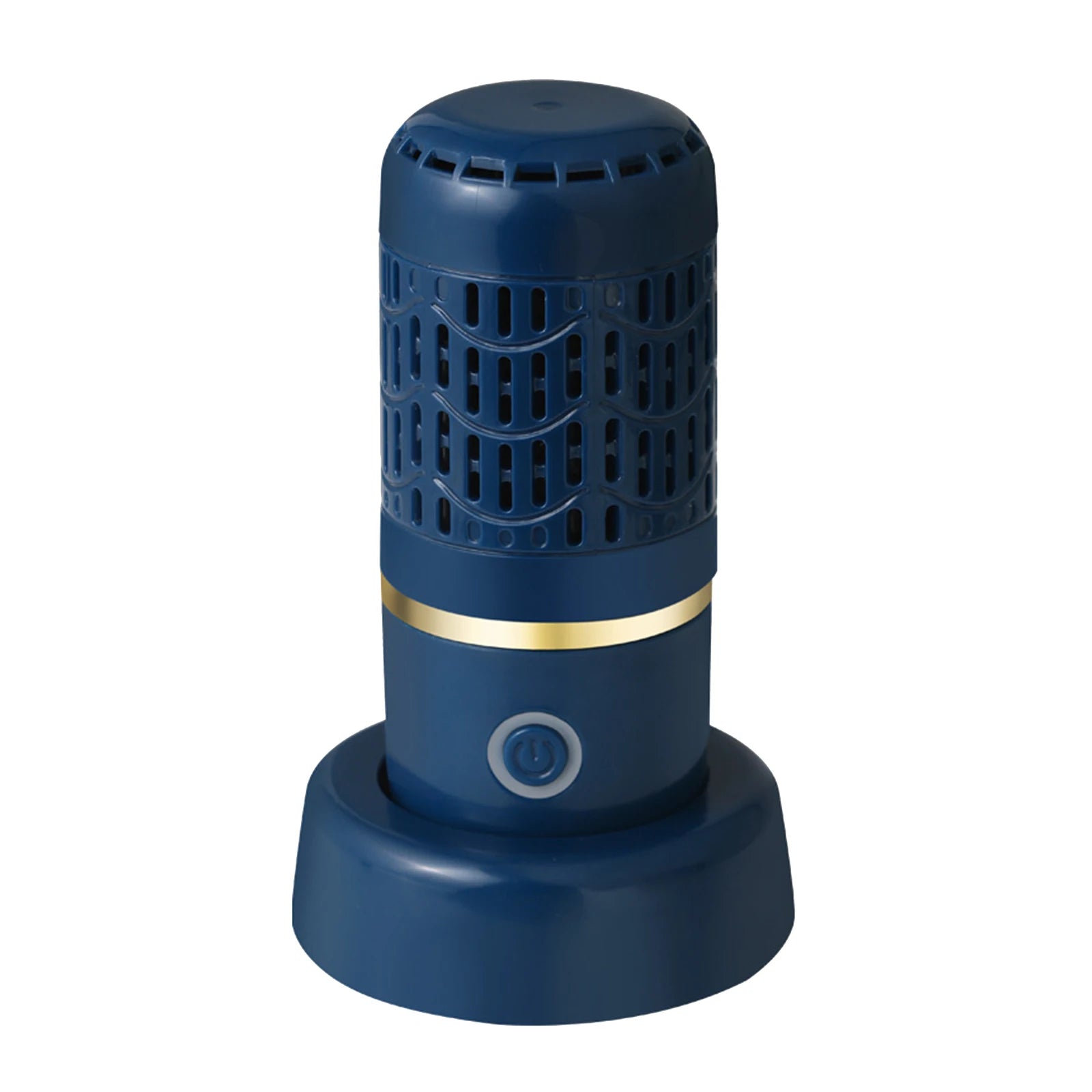Mini Protable Ultrasonic Fruit Vegetable Washing Machine Capsule Wireless Food Cleaner Outdoor Picnic Fruit Food Purifier Qme Blue