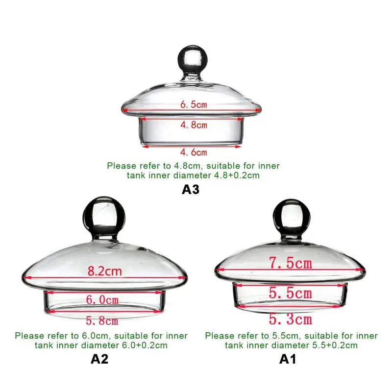 Kettle Glass Cover Filter Household Travel Replacementteapot Lid Qme