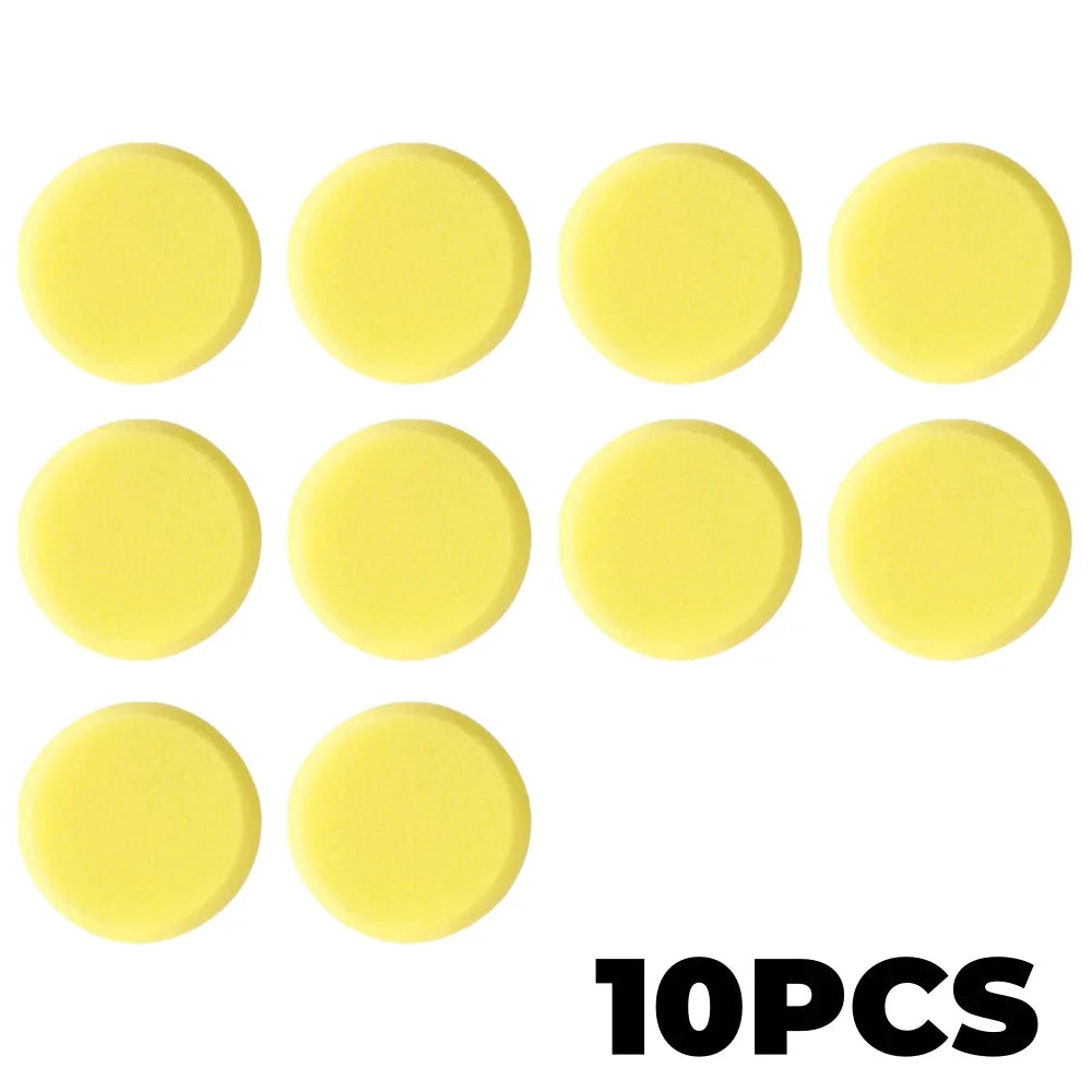 5-20PCS Ceramic Sponge Round Shape Coloring Cleaning Water Absorbing Sponge for DIY Crafts Sculpture Pottery Painting Tools Qme 10pcs