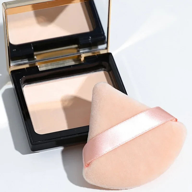 Velvet Cosmetic Foundation Puff Soft Triangle Makeup Puffs Women Face Beauty Sponge Blender Washable Makeup Powder Accessories Qme