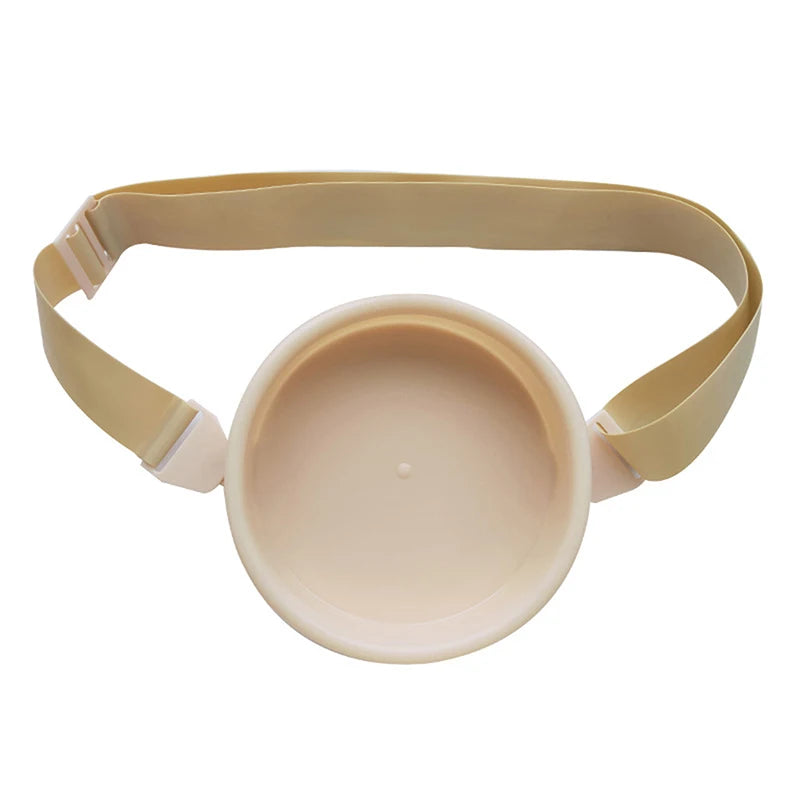 Ostomy Stoma Cover Shower Colostomy Protector Wound Bath Belt Qme Nude