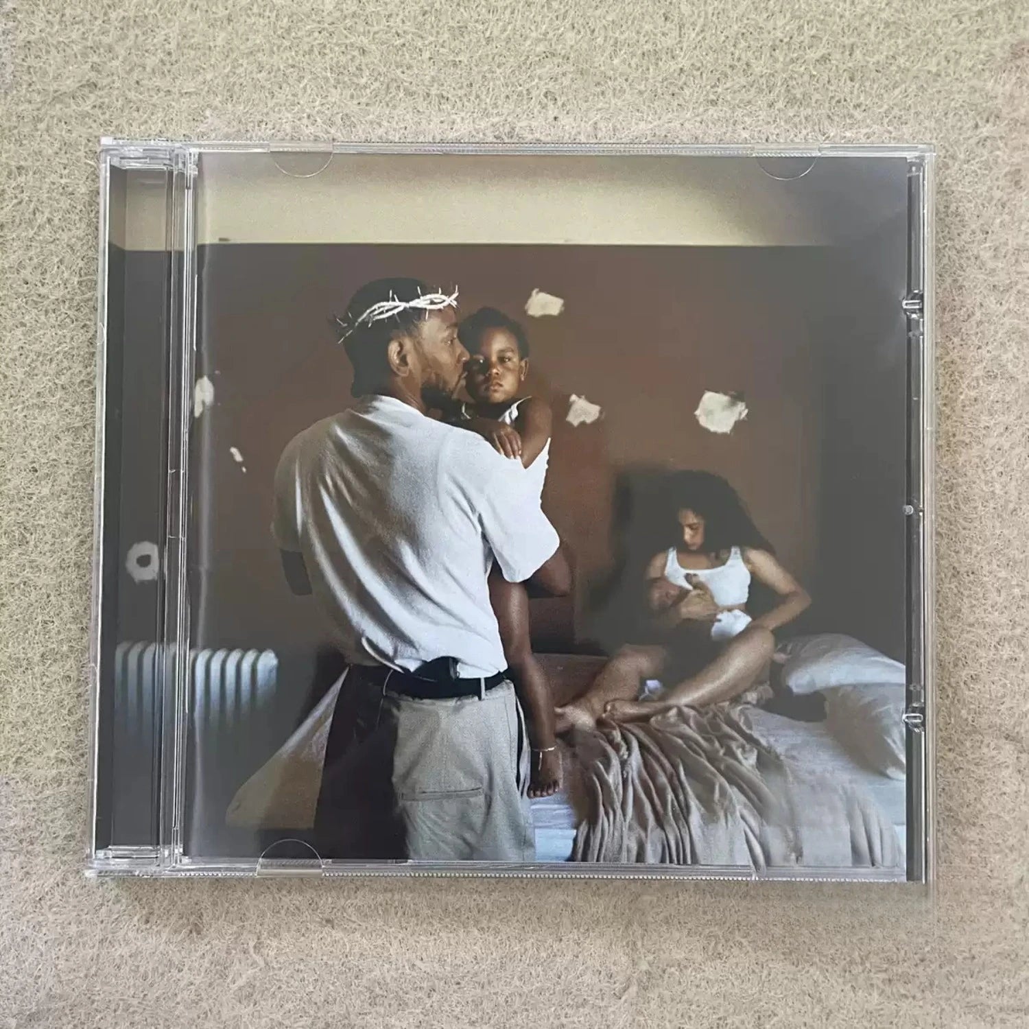 Modern Hip Hop Jewel Case CD Set, Emotional Melodic Rap Tracks for Audiophile Midrange Test & Mr. Morale Hip Hop Collection Qme Mr. Morale