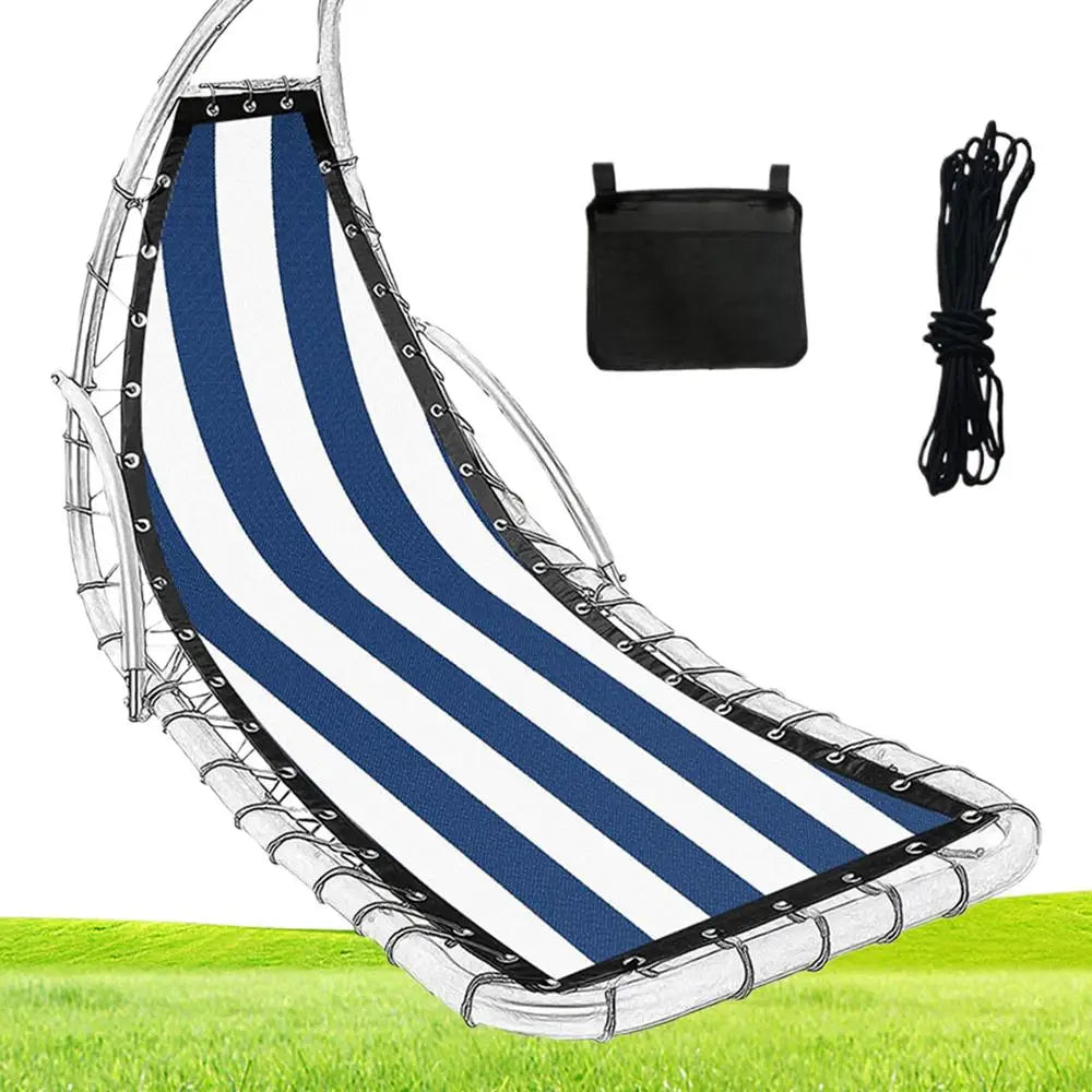 Swinging Chair Seat Cloth Thick Wear-Resistant Chaise Lounger Replacement Fabric For Outdoor Yard Camping Picnic Backyard Lawn Qme Grey China Mainland