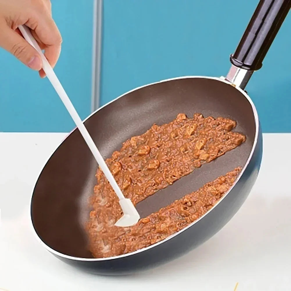Silicone Pastry Long Bottle Scraper Batter Spatula Jam Ketchup Cake Long Handle Model Baking Scraper Tool 2024 Qme