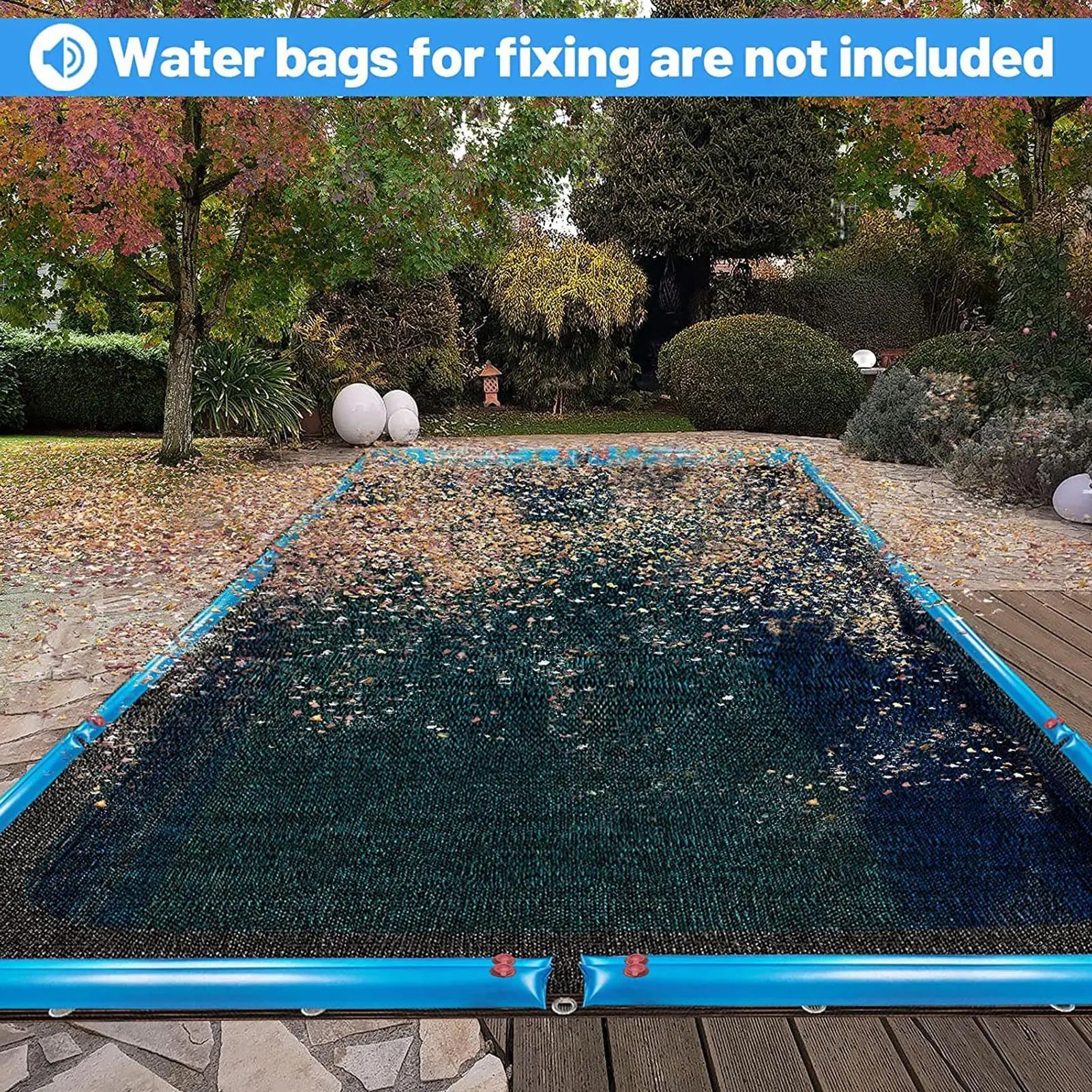 Pool Leaf Netting Cover Sunproof Protection Fine Mesh Screen Swimming Pool Leaf Cover for Gardeners Grandpa Grandma Mother Qme