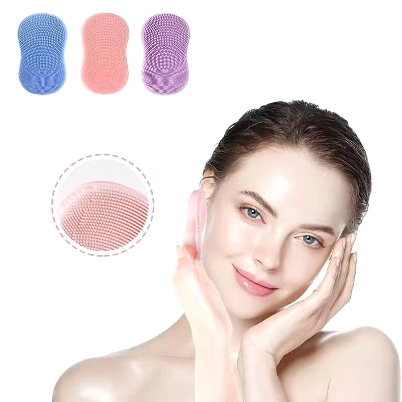 Silicone Facial Cleansing Brush Professional-grade Skin Care Tool Qme