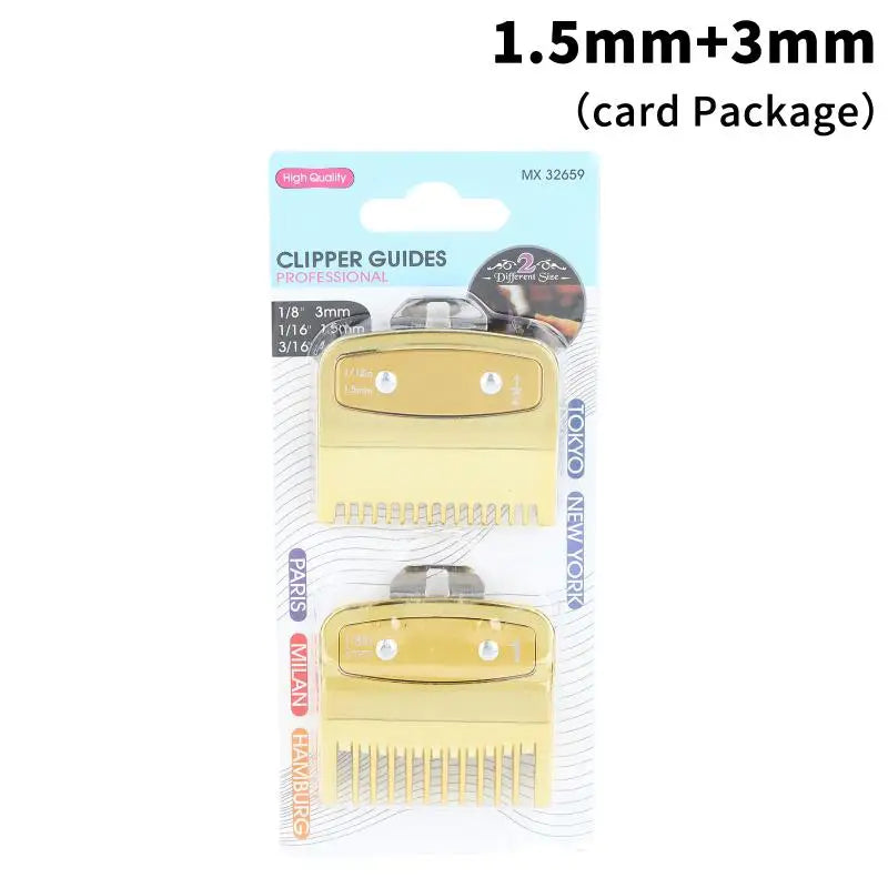 Universal Hair Clipper Guards Professional Barber Grooming Qme 2pcs boxed