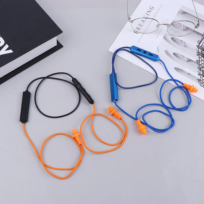 Ear Plugs Bluetooth Headset Work Noise Suppression Hearing Protection Qme