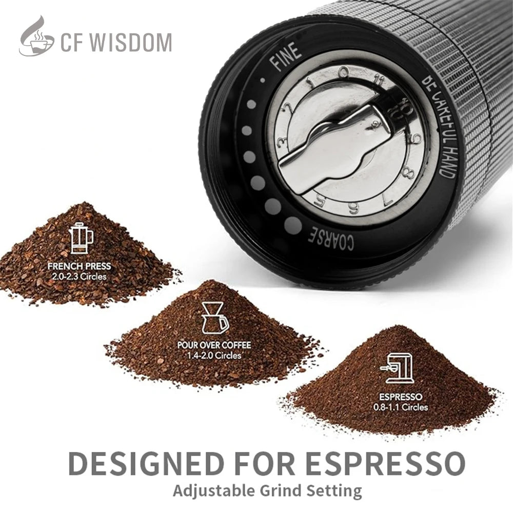 Coffee Grinder Premium Bean Manual Outer Box Thanksgiving Christmas Qme