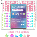 Cute Colorful Stars Pimple Patches Acne Patch Zits Blemishes Qme D-360pcs