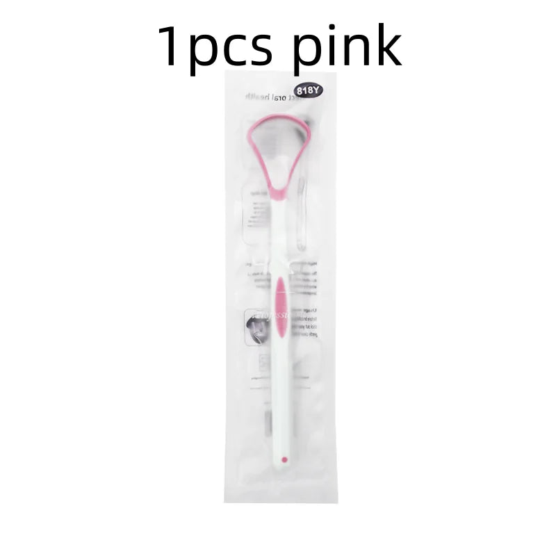 1/5/10/20pcs Grade Tongue Scraper Oral Care Device Removes Thick Coating Food Residue Bad Breath Prevention Tongue Cleaning Qme 1pcs pink