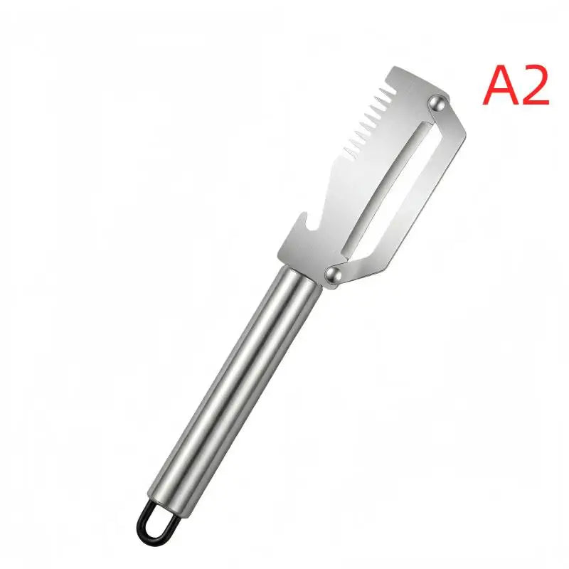 Kitchen Peeler Stainless Steel Vegetable Plastic Handle Peeling Qme A2