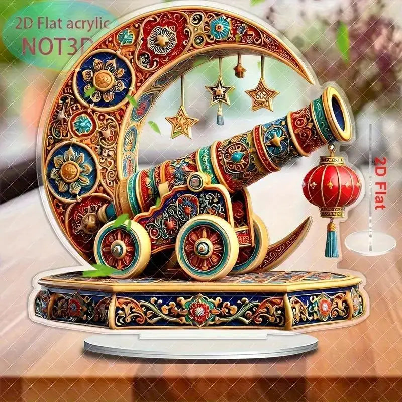 Arabic Architecture Camel Statue Figurine Home Office Desk Ornament Qme