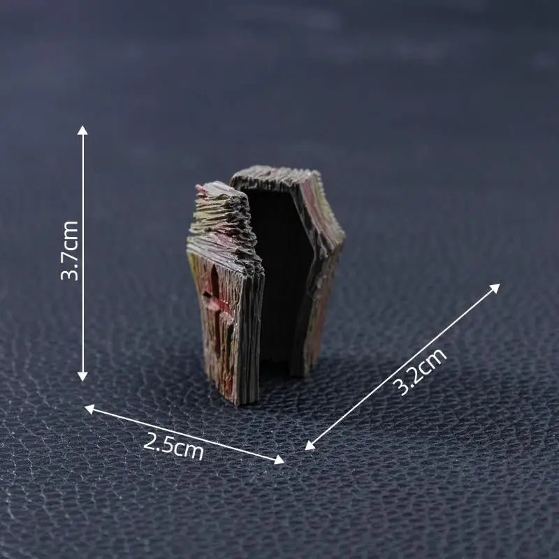 Halloween Miniature FigurineHouse Chair Halloween Mini Resin Cartoon Scary Statue Party Ornaments Qme A12