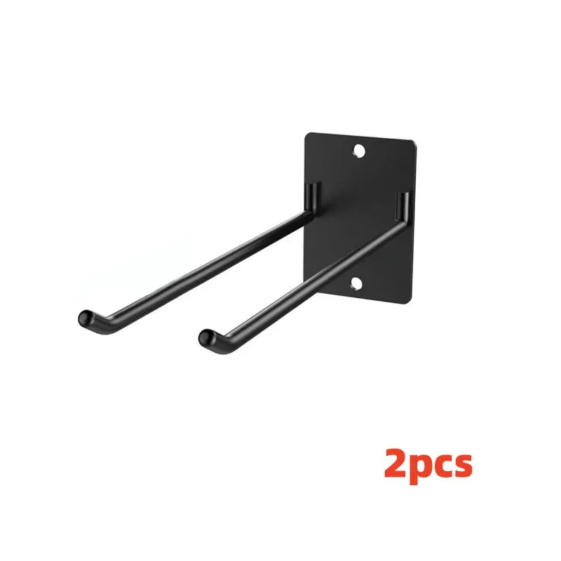 Heavy Duty Self-adhesive Hook Wall-mounted Storage Hook Warehouse Storage Organize Rack Gardening Accessories Qme 1pcs