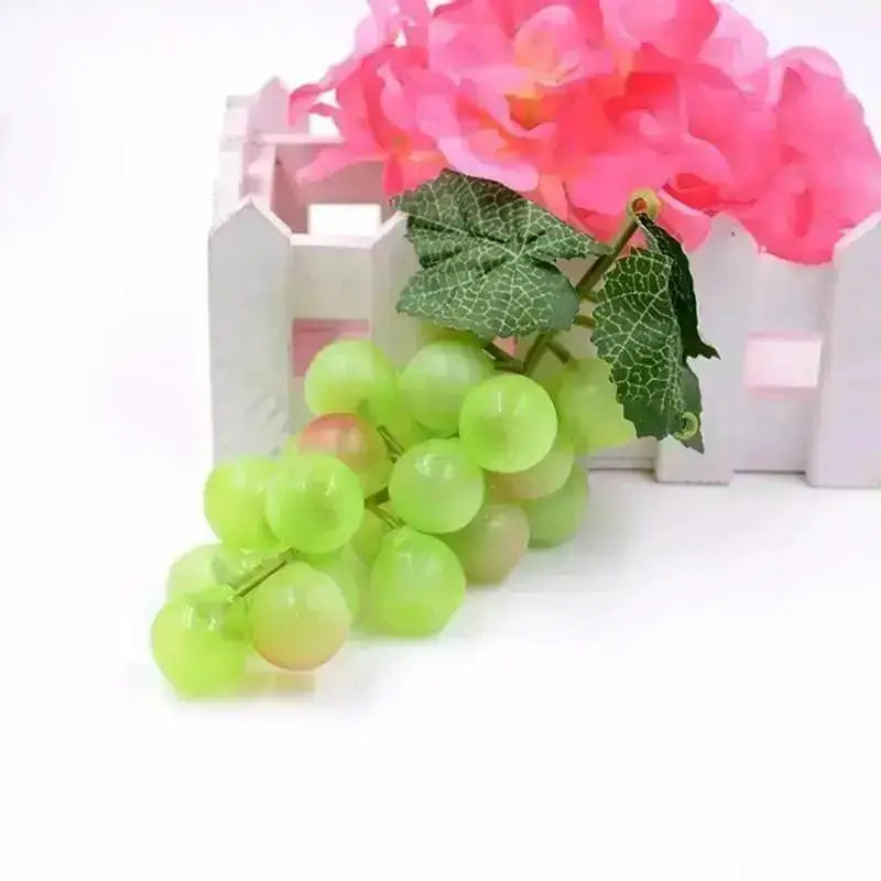 Artificial Grapes A Bunch Of Grapes Plastic Fakes Fruit Food Home Decor Decoration Artificial Fruit Fakes Fruits Decoration Qme M C