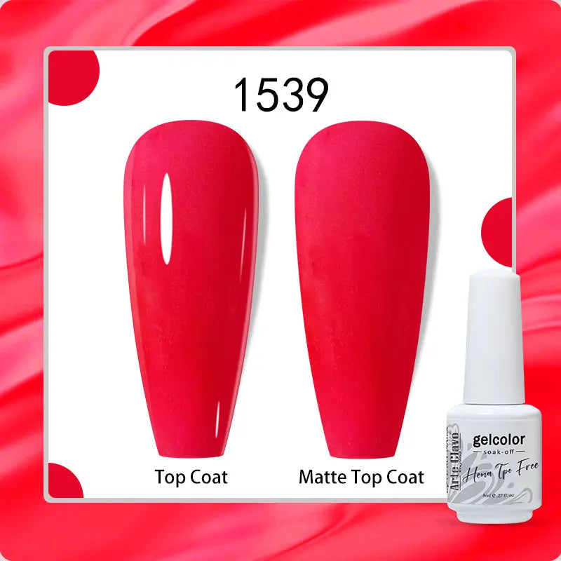 Arte Clavo HEMA TPO White Bottle 180 Colors Series Semi-permanent Gel