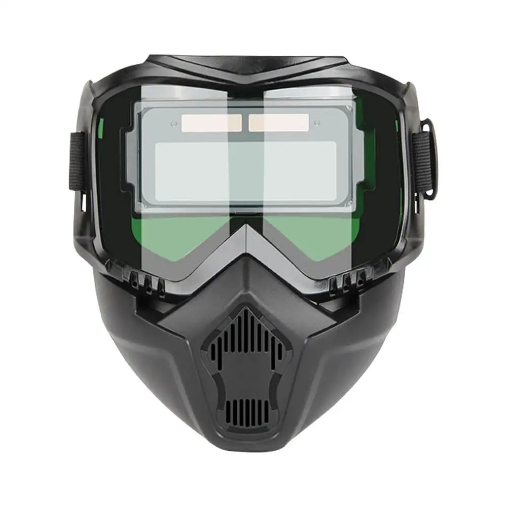 Welder Helmet Auto Darkening Welding Protector Shield Protective Qme A