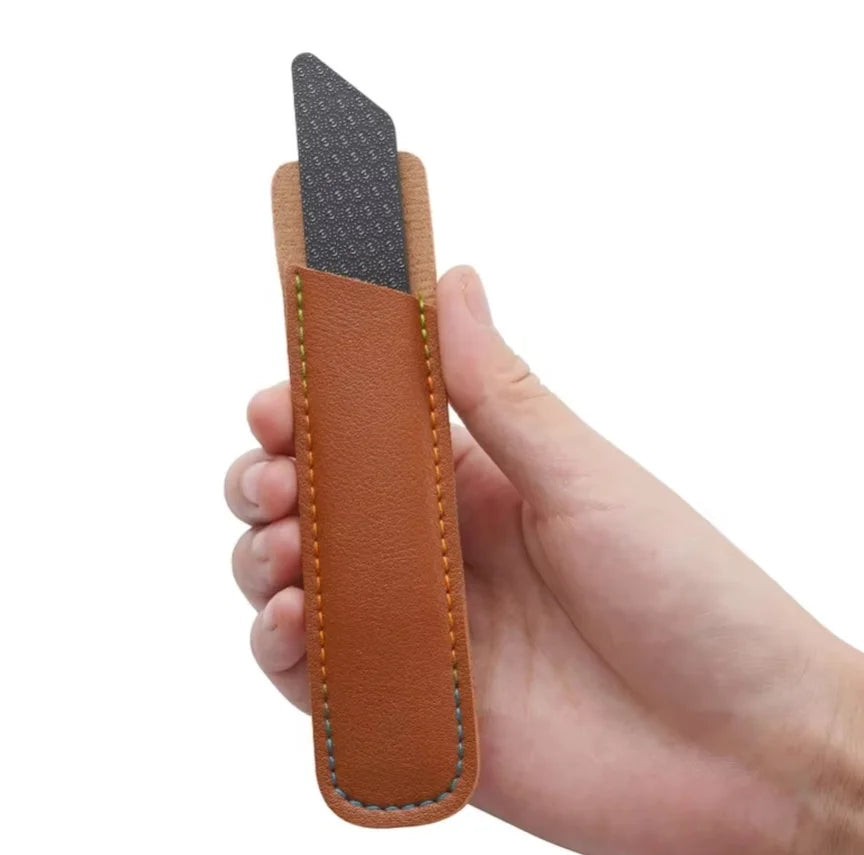 Nano Skin Grinding File Strip Remove Calluses Dead Hands Feet Foot Qme File With sheath