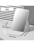 Minimalist Small Mirror Aesthetic Value Portable Makeup Repair Qme WHITE