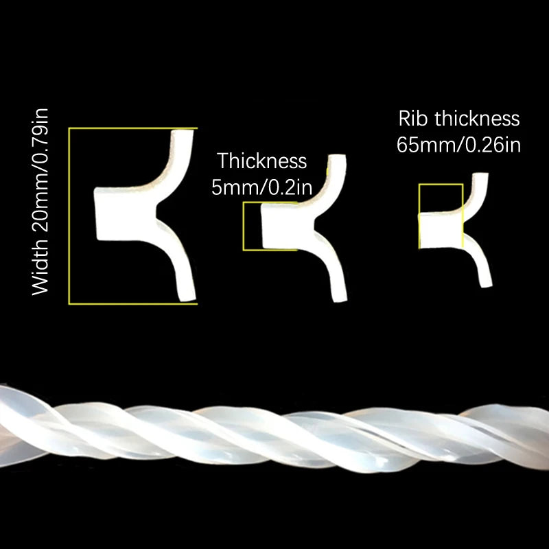 18/20/22/24cm Silicone Rubber Gasket Cooker Lid Sealing Ring Electric Pressure Cooker Replacement for 2-6L Cooker Gaskets Qme