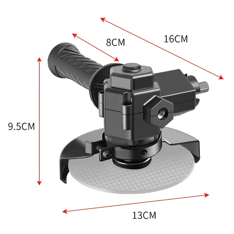 Angle Grinder Conversion Head Adapters Replaceable Saw Blades Qme