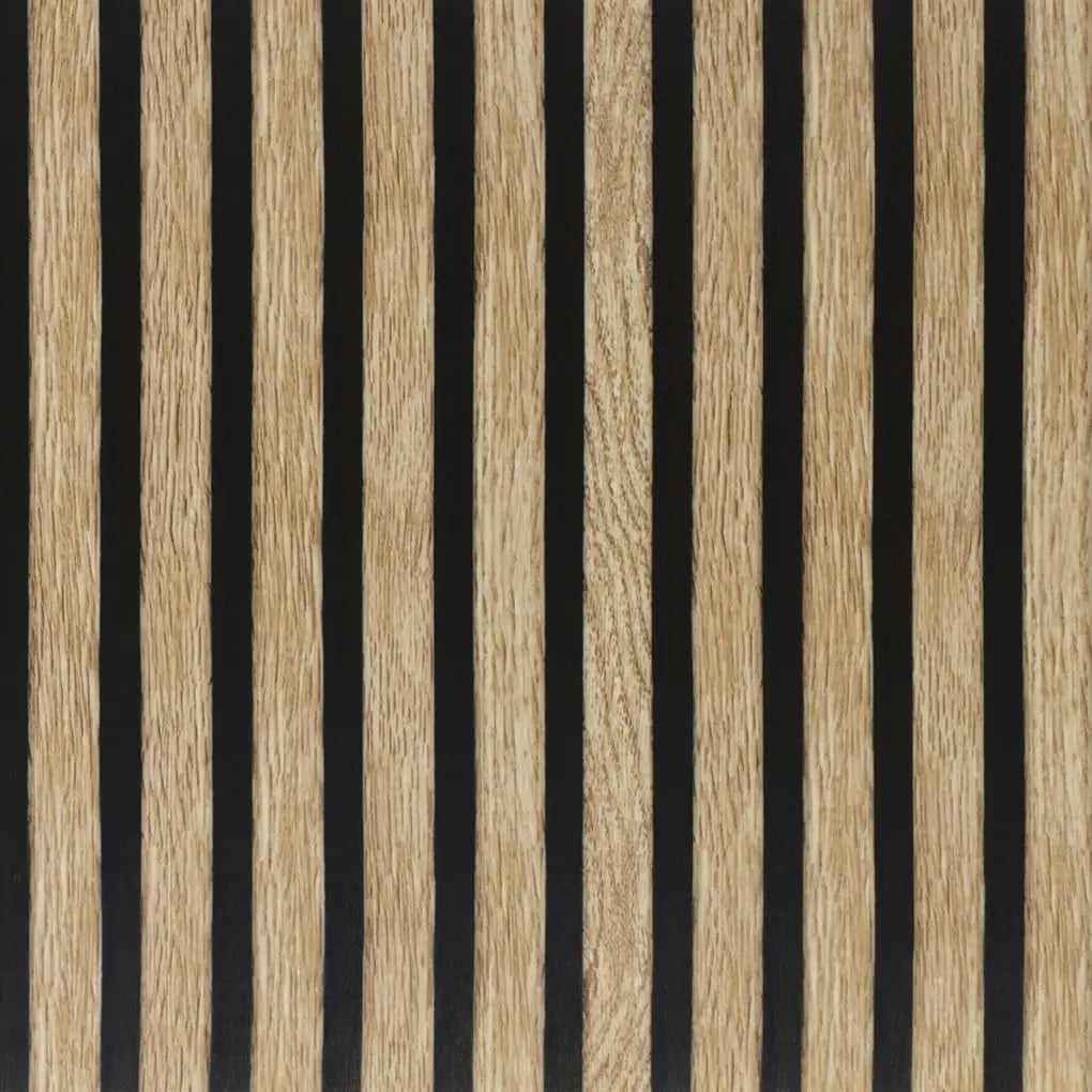 Wood Slat Wallpaperpeel Stick Self Adhesive Vinyl Waterproof Faux Qme Dark Brown 10mx45cm