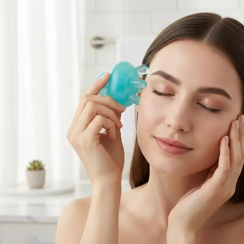 Resin Octopus Gua Sha Massage Comb Meridian Scraping Tool Qme