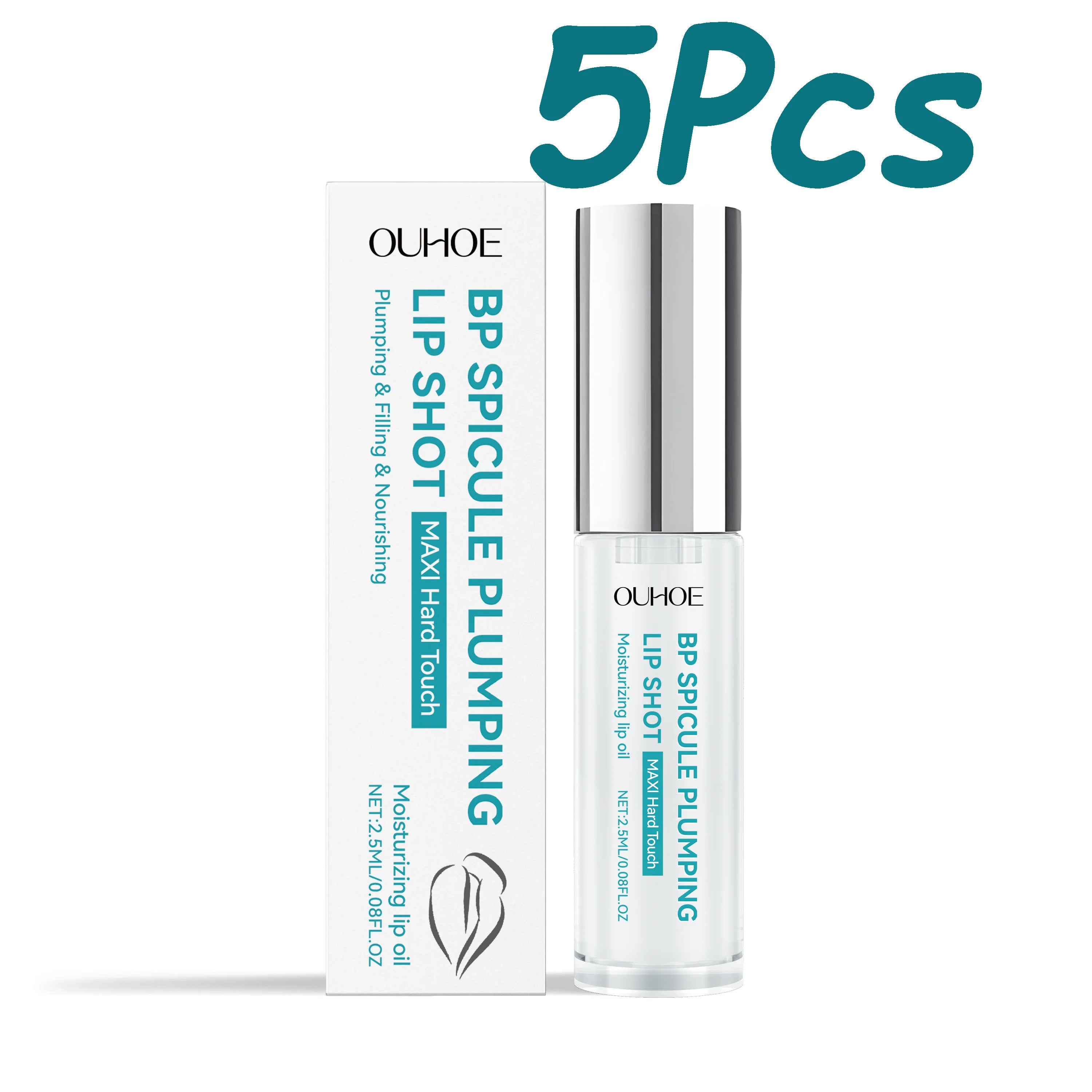 Moisturizing Lip Oil Deep Moisturizing Plumping Lip Care Oil Relieves Dryness Remove Lips Dead Skin Improve Gloss Lightening Lip Qme 5 x 2.5ml Boxed