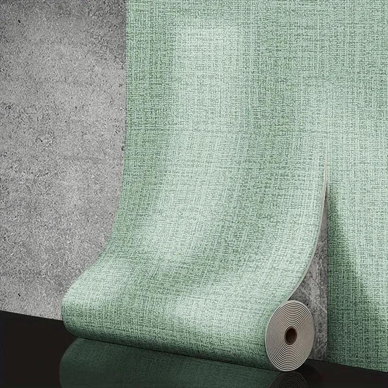 Room Decoration Linen 3D Foam Self-adhesive PVC Solid Color Thickened Waterproof Perfect for Bedroom Living Room ﻿antifouling Qme D 1pcs 50cmX2.8m