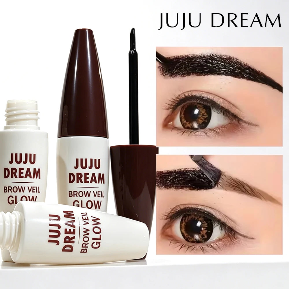 JUJU DREAM Peel Off Eyebrow Tint Gel Waterproof Long Lasting Semi Qme