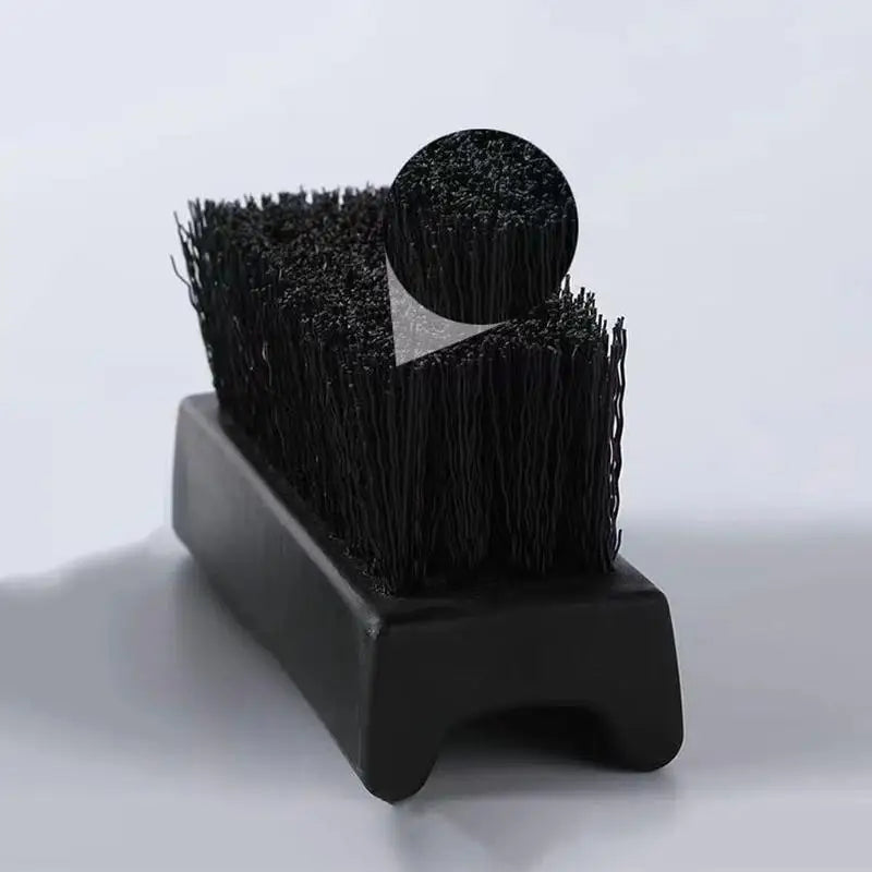 Professional Nylon Shoe Brush Soft Hard Bristles Delicate Materials Qme