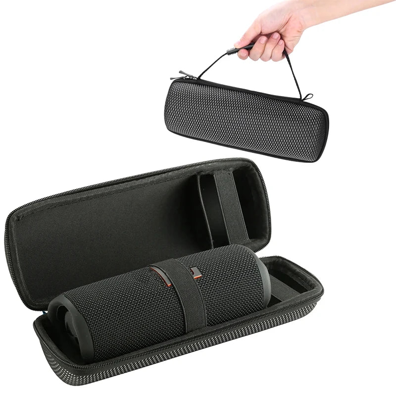 2025 Newest Portable Wireless Bluetooth-compateble Hard EVA Speaker Qme