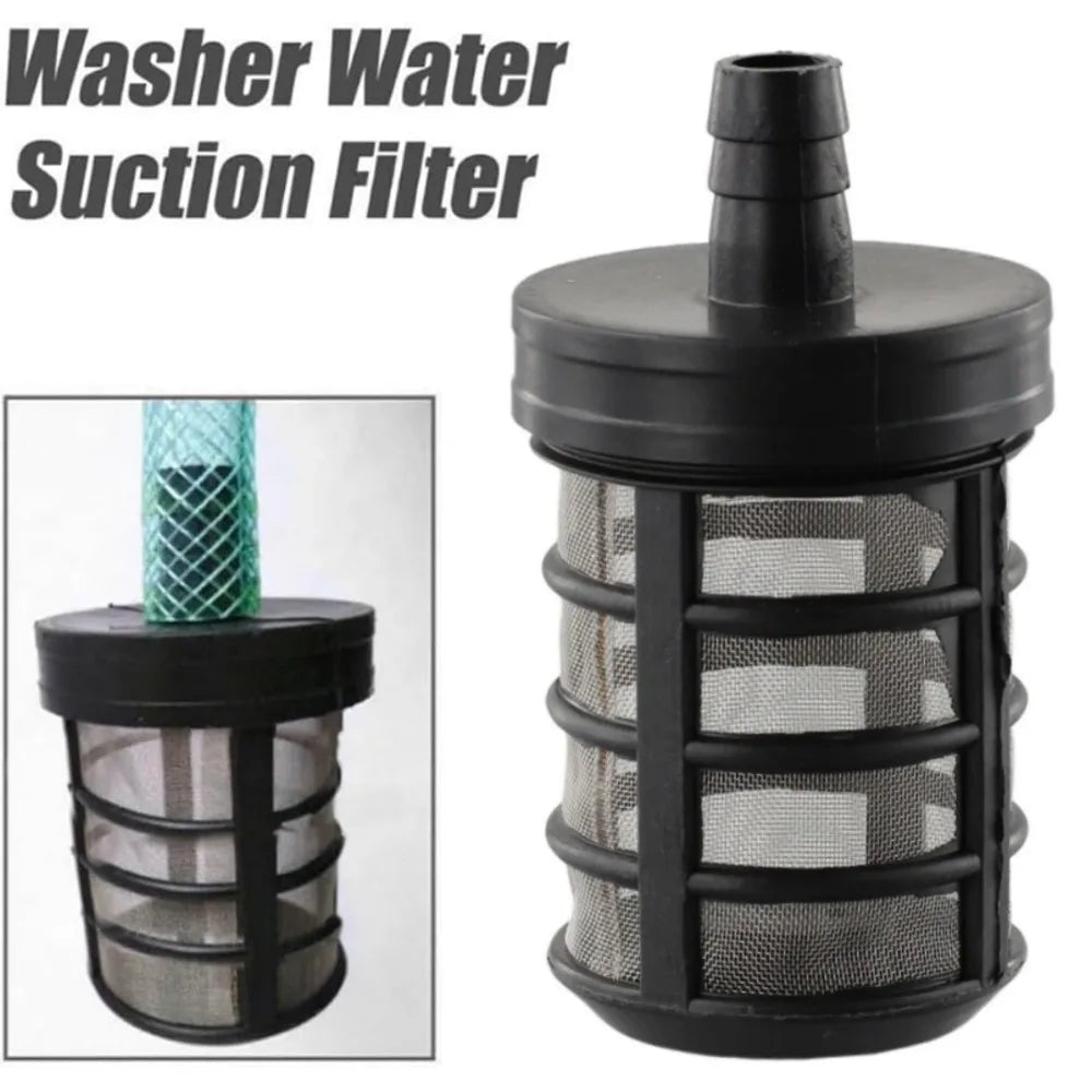 1-3Pcs Suction Hose Filter High Pressure Washer Hose Water Pump Stainless Steel Net Strainer Pressure Washer for Garden Courtyar Qme