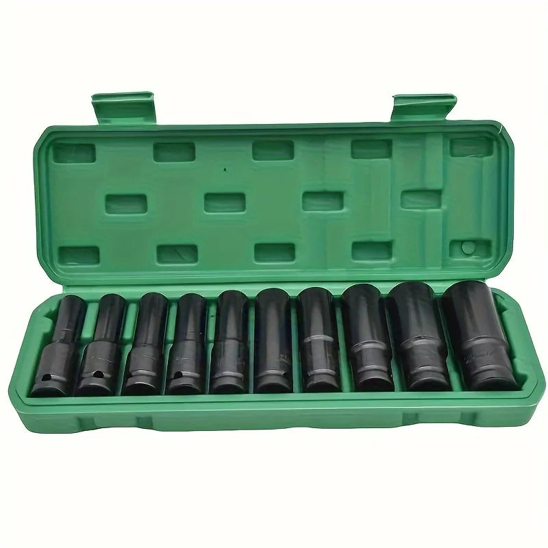 Drive sleeve assembly , compatible with pneumatic tools, suitable for truck maintenance and car hub nut removal kits Qme