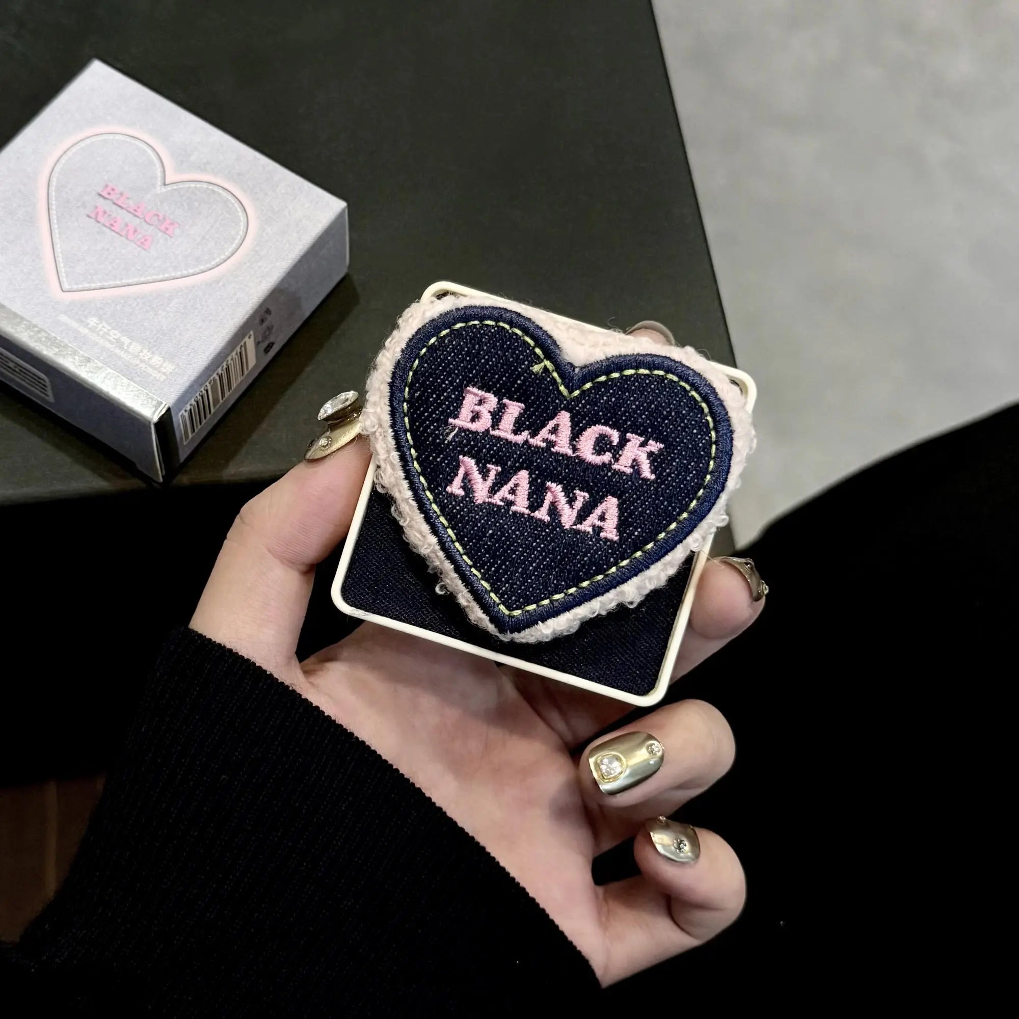 BLACKNANA Denim Air Lock Makeup Powder Makeup-setting Long-lasting Qme