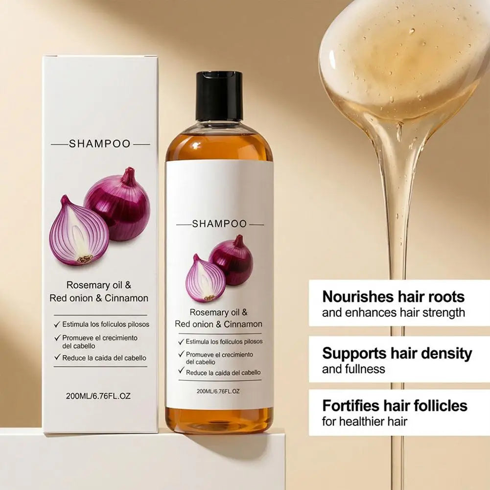 Rosemary Red Onion Shampoo/Conditioner Anti Hair Loss Promote Thicker Stronger excalvo Shampoo/Conditioner Hair Care Qme