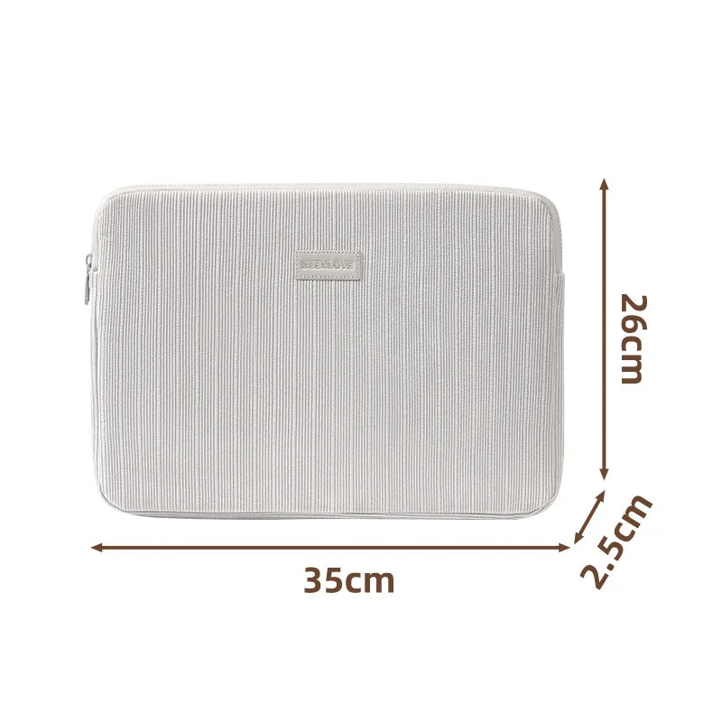 A 13.3/14 inch fluffy laptop case, suitable for MacBook Air iPad Pro and Huawei iPad laptop cases, fashionable laptop soft cases Qme Velvet14InchGray
