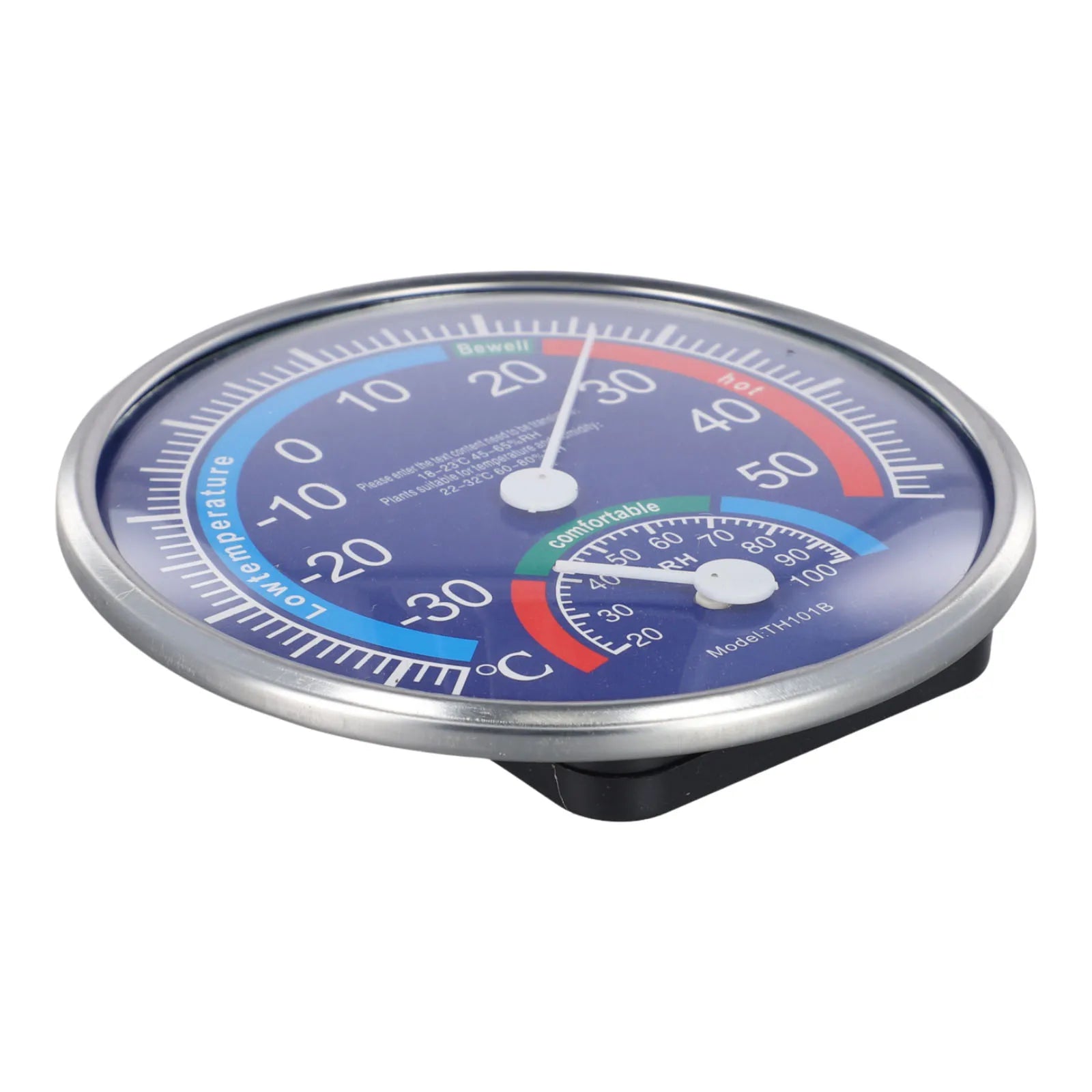 Thermometer Hygrometer Analogue Humidity Wang Hang Analog Indoor Outdoor Thermometer Hygrometer Humidity Gauge Qme