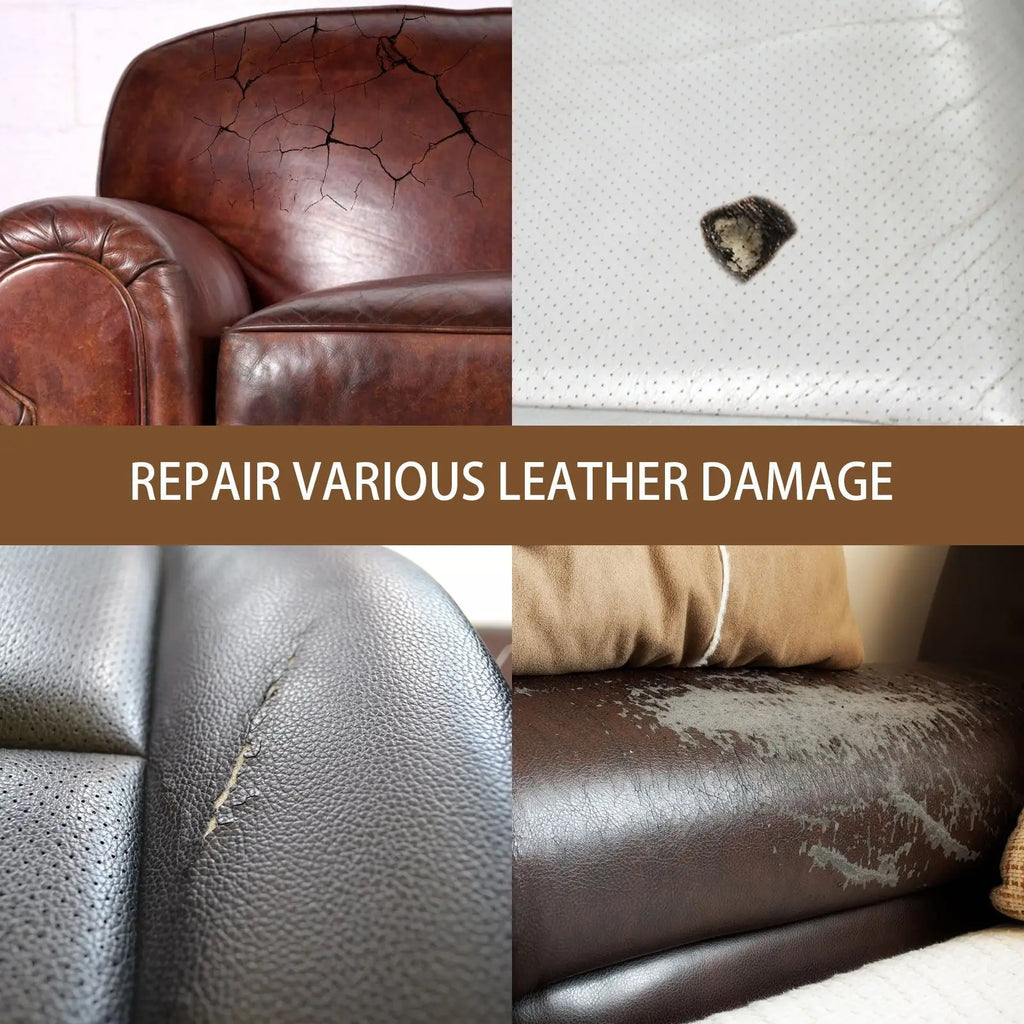 Leather Repair Paste Car Seat Scratch Removal Leather Crack Restoration Repair Sofa Filler Leather Complementary Refurbish Cream Qme