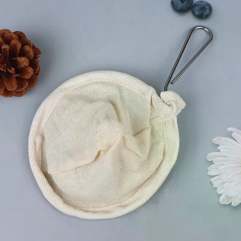 Coffee Cloth Strainer Reusable Corrosion Prevention Tea Filter Dropping Pot Mesh Basket Tools Coffee Utensils Qme