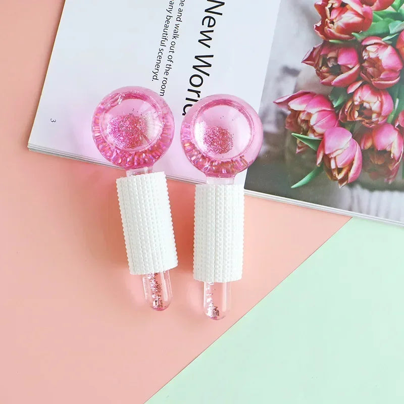 Face Roller Tightening Redness Soothing Salon Wrinkle Remover Ice Qme
