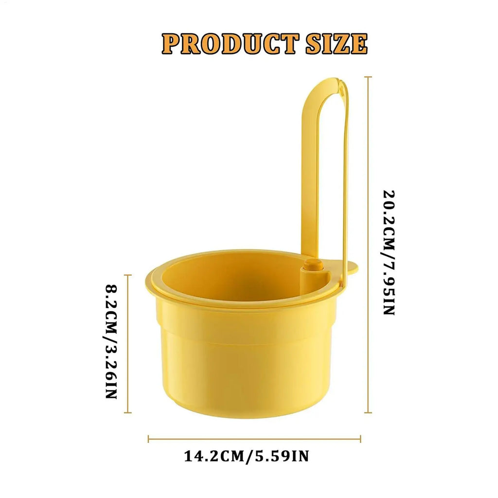 Sink filter basket faucet hanging filter kitchen hanging drain basket Press To Clean Sink Strainer for Home Apartment Qme