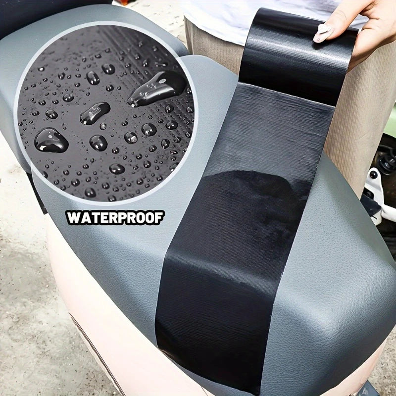 Black Cloth-based Adhesive Tape Is Used for Cushion Repair Leather Seat Sofa Leak Repair Leather Wear-resistant Repair Tape Qme