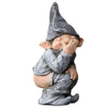 Outdoor Naughty Dwarf Resin Statue Lawn Decoration Sculpture Balcony Qme A